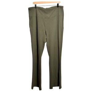 Lululemon Groove Nulu High-Rise Flared Pant *Regular | Army Green | Plus Size 20